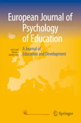 Cover European Journal of Psychology of Education 