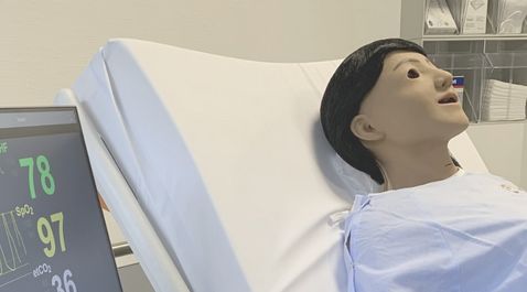 Patientensimulator Nursing Ann im Space Gesundheit 4.0