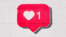 Herz mit 1 Like