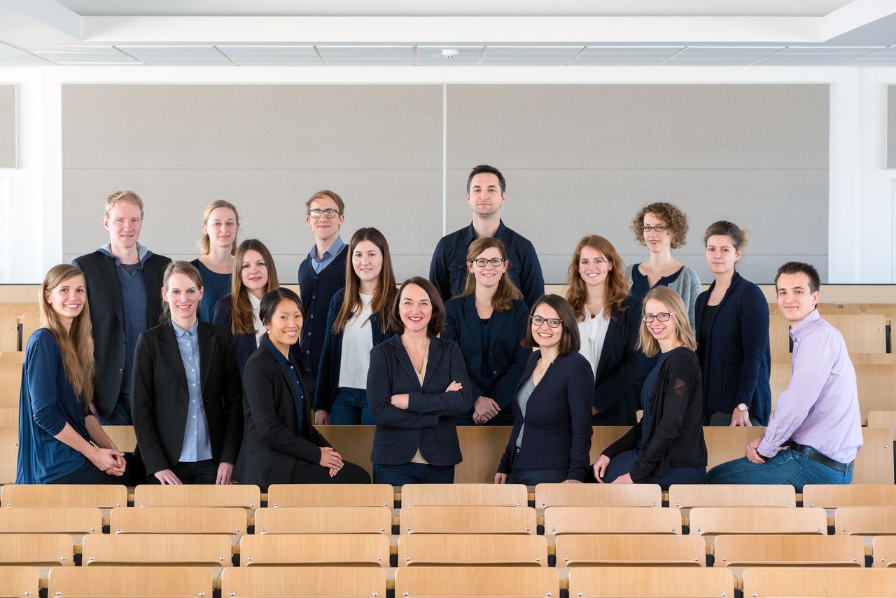 Prof. Dr. Seidel and her Team (Picture: Eckert)
